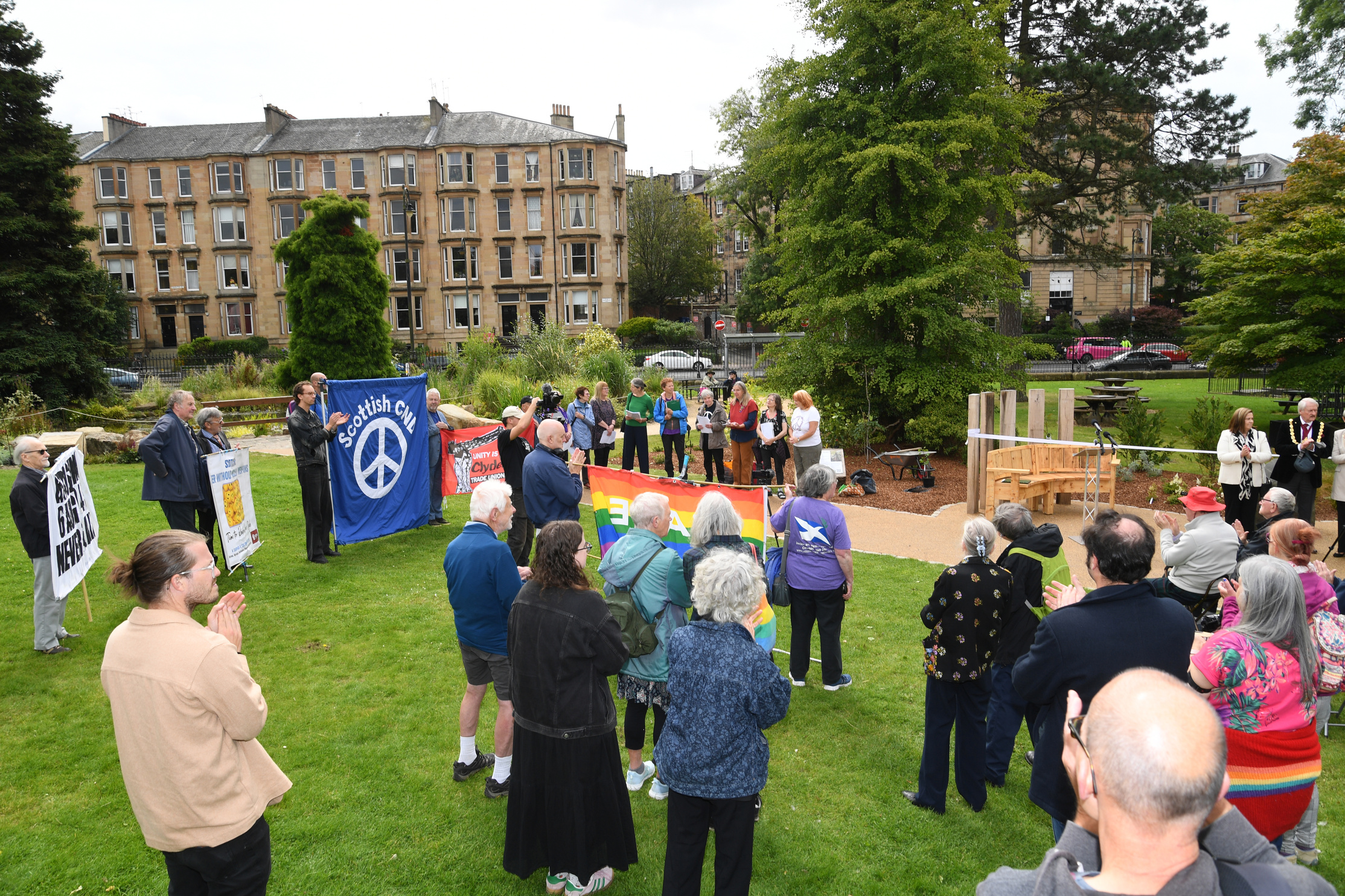 Our new Peace Garden