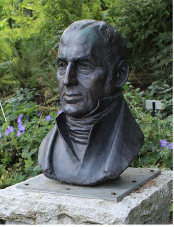 Bust of Archibald Menzies