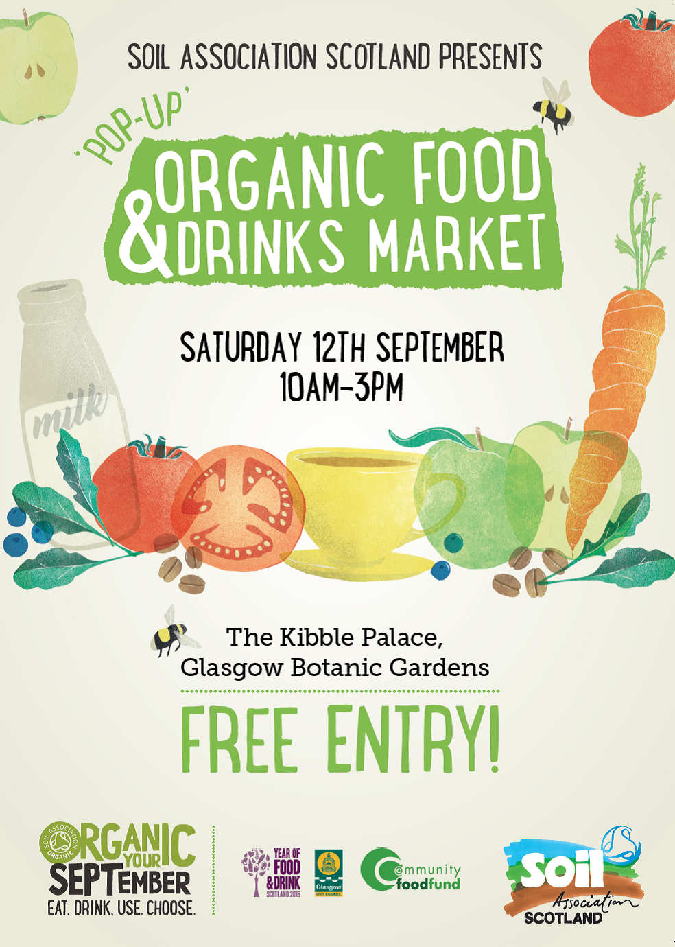 'pop-up' Organic Food & Drinks Market - The Friends Of The Glasgow 